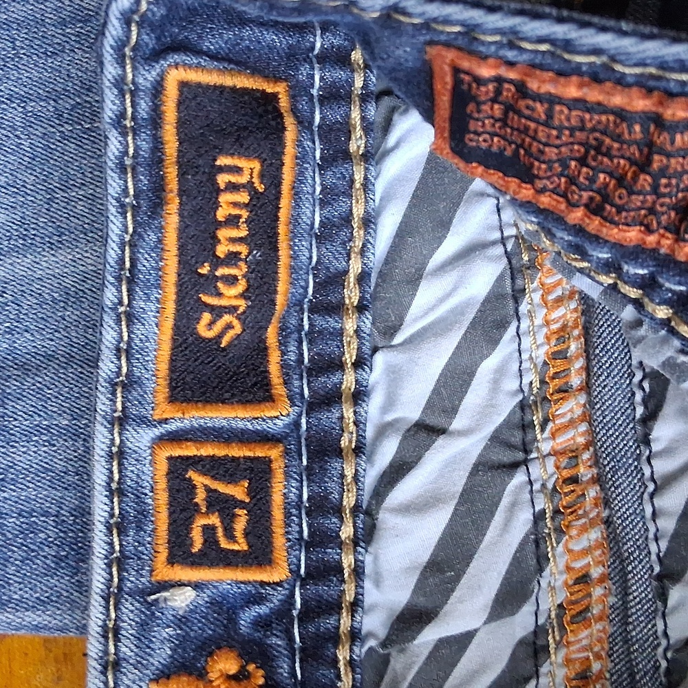 Rock Revival Size 27 Skinny Abrienda - Picture 3 of 14